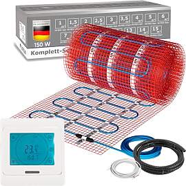 VILSTEIN® Elektrische Fußbodenheizung [150W/m²] 