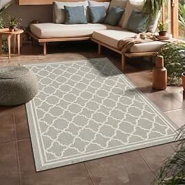VIMODA Teppich In- und Outdoor Flachgewebe