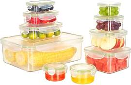 VINATO 10 Teiliges Frischhaltedosen mit deckel,