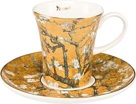 Vincent van Gogh Espressotasse mit UT MANDELBAUM