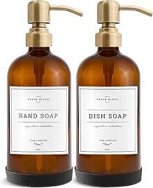 Vine Creations, 2er-Pack Seifenspender-Set für