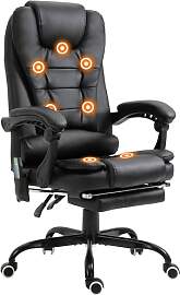 Vinsetto Massagesessel Chefsessel mit Integrierter 