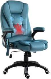 Vinsetto Massagestuhl blau B/H/L: ca. 72x68x120 cm
