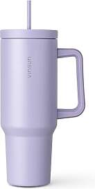 VINSUN Thermobecher 1200ml mit Strohhalm und