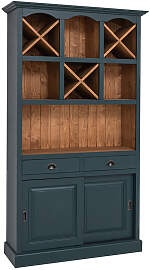 Vintage Bar-Regal Massivholz