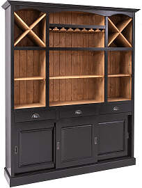 Vintage Bar-Schrank Massivholz