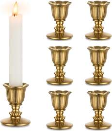 Vintage Kerzenständer Kerzenhalter Stabkerzen