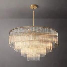Vintage Luxus Wohnzimmer Kristall-Kronleuchter
