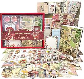 Vintage Scrapbook Zubehör Set, 223Pcs