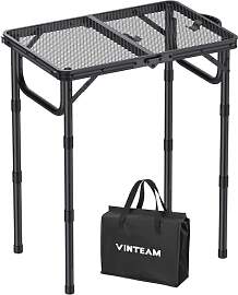 VINTEAM Campingtisch Klappbar 58x40cm, 3