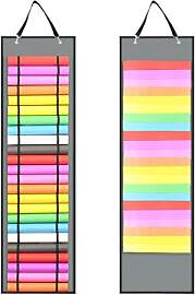 Vinyl-Rollenhalter, mit 24 Fächern und 23