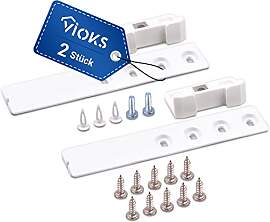 VIOKS 2x Schleppscharnier für Kühlschrank Tür