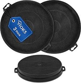 VIOKS 3x Kohlefilter Ersatz für 00353121 Bosch