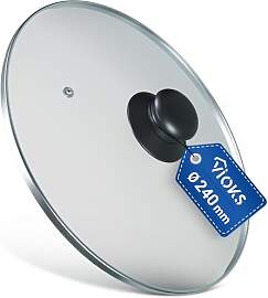 VIOKS Glasdeckel 24cm Topf Deckel &