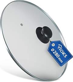 VIOKS Glasdeckel Pfannendeckel 28 cm &