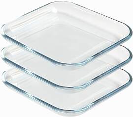 VIPHIEC 17,8 cm quadratische Dessertteller aus