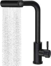 Virklyee Wasserfall Küchenarmatur Ausziehbar
