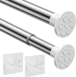 VirtuGro 70-120cm Gardinenstange Ohne Bohren bis