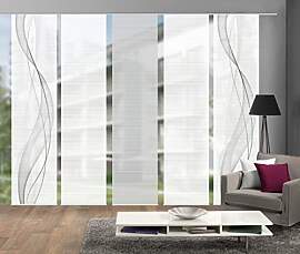 VISION S 95633-0307 | 5er-Set Schiebegardine