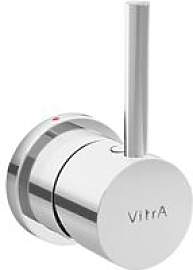 VitrA Einhebelmischer A45671EXP für WC, seitlich