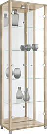 Vitrine FIF MÖBEL "OPTIMA", eichefarben 