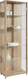 Vitrine FIF MÖBEL "OPTIMA", nocefarben, 