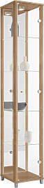 Vitrine FIF MÖBEL "OPTIMA", nocefarben, 