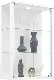 Vitrine FIF MÖBEL "OPTIMA", weiß,