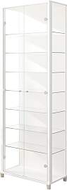 Vitrine FIF MÖBEL "Optima", weiß,