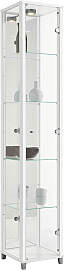 Vitrine FIF MÖBEL "OPTIMA", weiß,