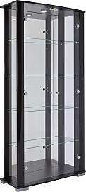 Vitrine FIF MÖBEL "STELLA", schwarz,
