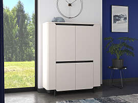 Vitrine FORTE "Vodol", beige (sand,