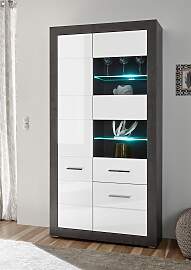 Vitrine HOME AFFAIRE "Etero", grau
