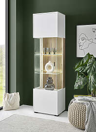 Vitrine HOME AFFAIRE "Hudson", weiß