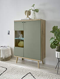 Vitrine HOME AFFAIRE "MAVAS", grün