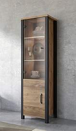 Vitrine HOME AFFAIRE "Olin", schwarz