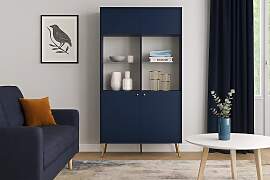 Vitrine HOME AFFAIRE "ROMILDA Glasvitrine mit 