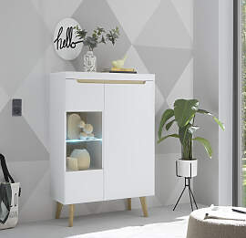 Vitrine HOME AFFAIRE "Torge, Hochschrank,