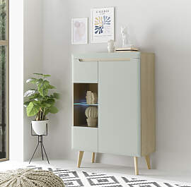 Vitrine HOME AFFAIRE "Torge, Hochschrank,