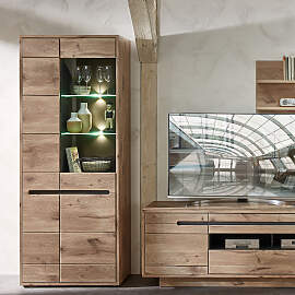 Vitrine INNOSTYLE "BELLANO", braun