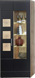 Vitrine INNOSTYLE "Sonate", schwarz,