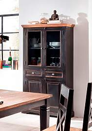 Vitrine SIT "Corsica", schwarz (schwarz, 