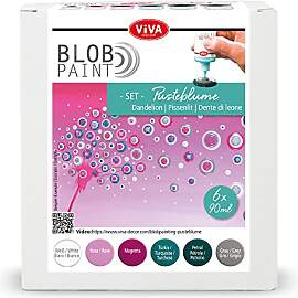 Viva Decor Blob Paint Farb-Set Pusteblume 6 STK
