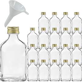 Viva Haushaltswaren #31056# 20 x Mini Glasflasche