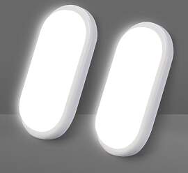 VivaLet 2 Stück Kellerlampe LED Wandleuchte Innen 