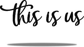 Vivegate This Is Us Wanddekoration - This Is Us