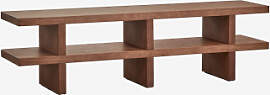 Viviene 150x35 Cm Mdf-tv-schrank Braun Walnuss -