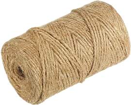 Vivifying Jute Schnur, 3MM Braun Juteschnur für