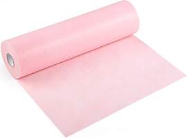 Vlies Tischläufer Rosa, 30cm x 30m Deko Kommunion 