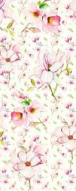 Vliestapete KOMAR, rosa, B:1m L:2,5m, Vlies,